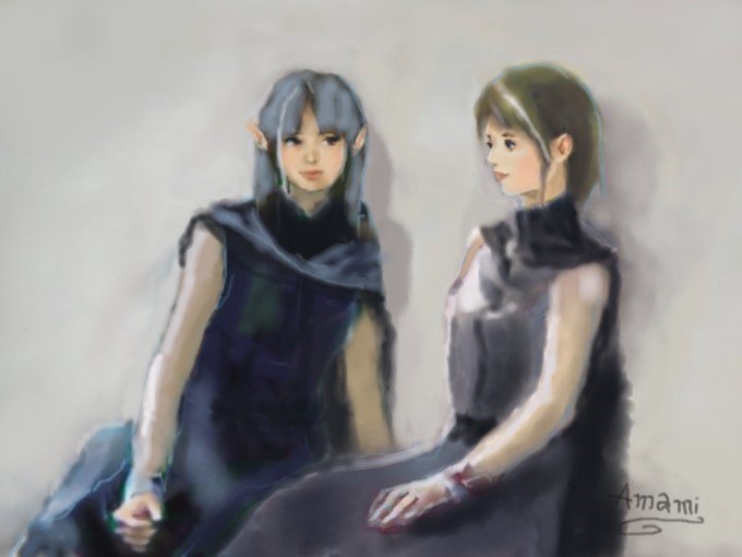 王国志登場人物：女弓手レイベルと女神官グズルーン／五色泉《ごしき・いずみ》の近況ノート カクヨム