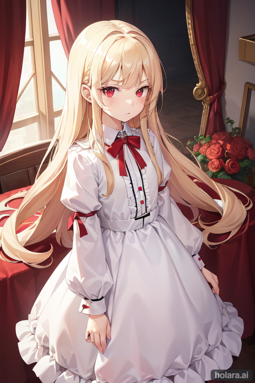 ⭐ 悪役令嬢 AIイラスト｜高画質コンビニプリント色紙 ｜創作女子アート 19ページ目。悪役令嬢に魅かれた男のヒロイン。AIイラストを使ってみた