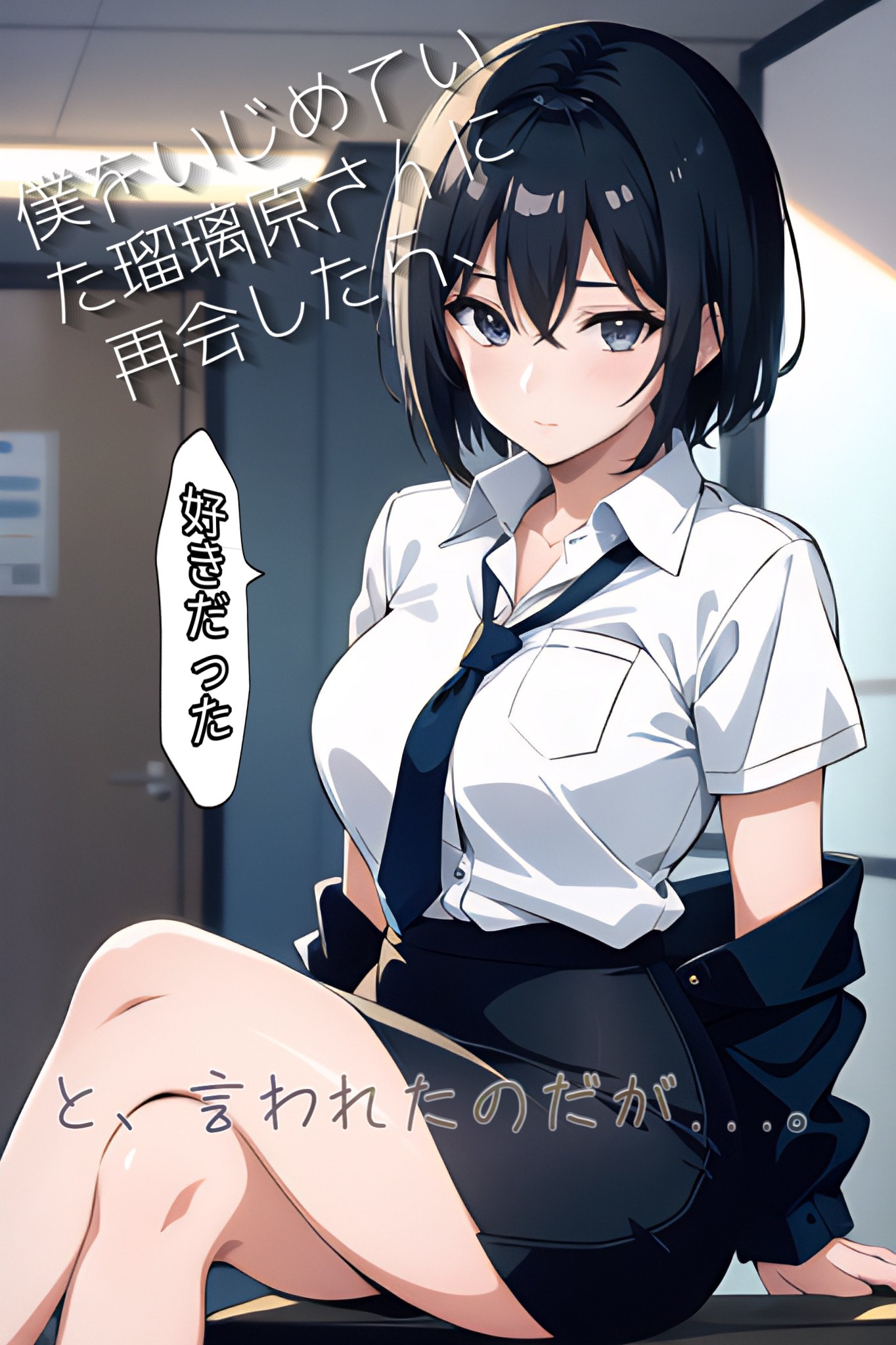 表紙】僕をいじめていた瑠璃原さんに再会したら、好きだったと言われたのだが...。／田村又雄の近況ノート - カクヨム