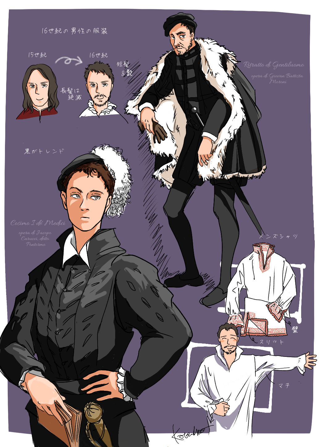 挿絵 西洋中世の日常生活 18歳以上の男性の服装 橋本圭以の近況ノート カクヨム