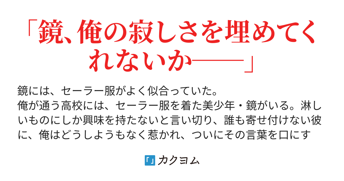 鏡 セール セーラー服とエプロンと