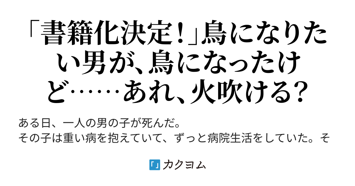 不死鳥への転生 ドラゴン倒せるって普通の鳥じゃないよね 旧題 憧れへの転生 以下同文 Shiryu カクヨム