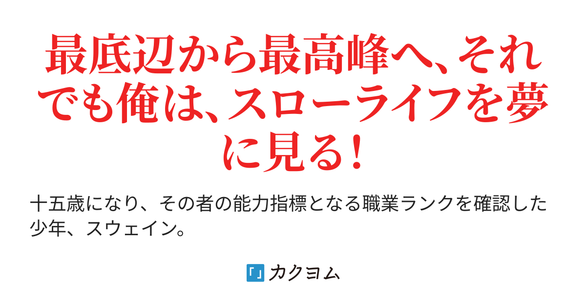 最弱職と村を追い出されましたが 突然勇者の能力が上書きされたのでスローライフを目指します 渡琉兎 カクヨム